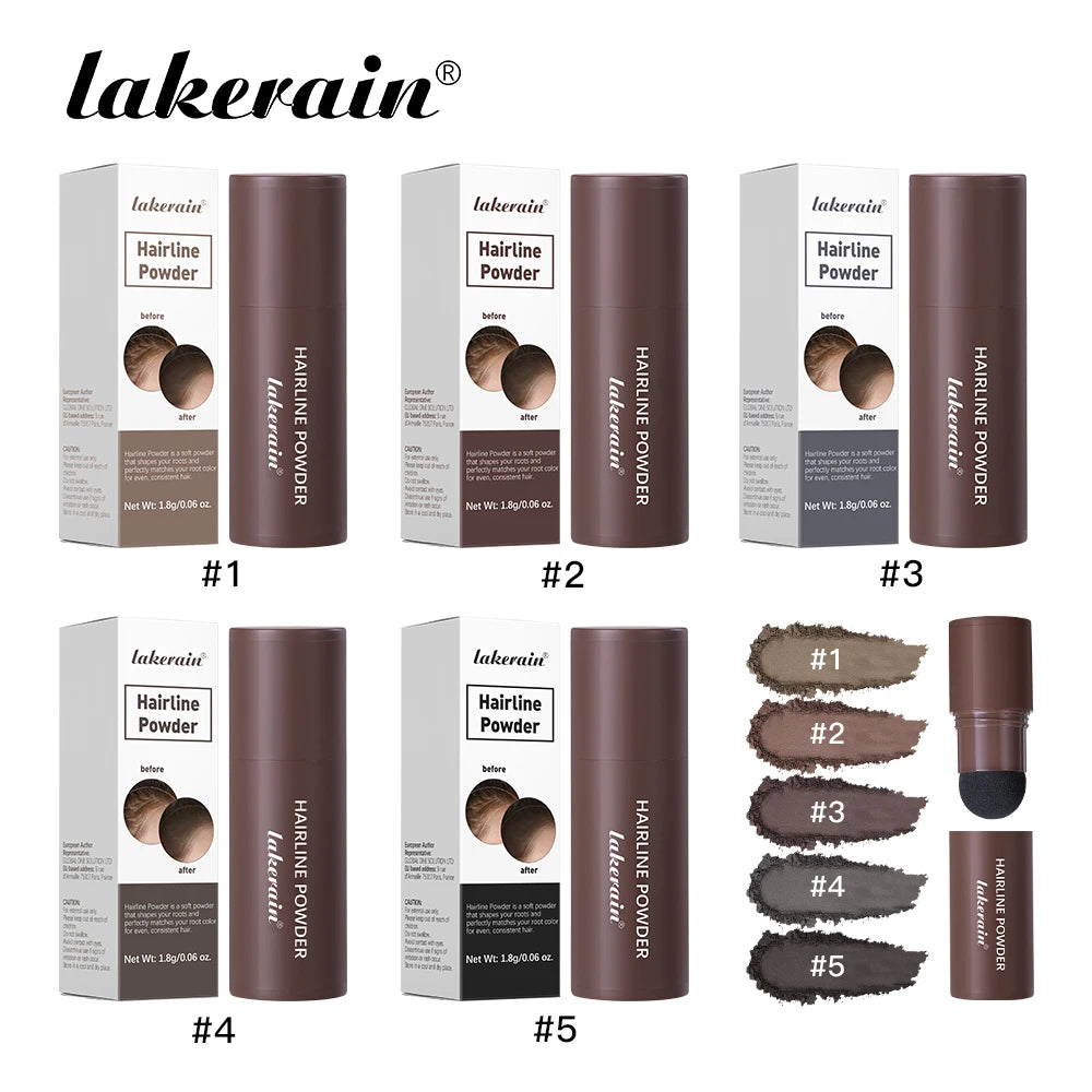 Hairline Powder Long Lasting Shadow Filling Forehead Hair Gaps Waterproof Sweat-proof Fine Powder