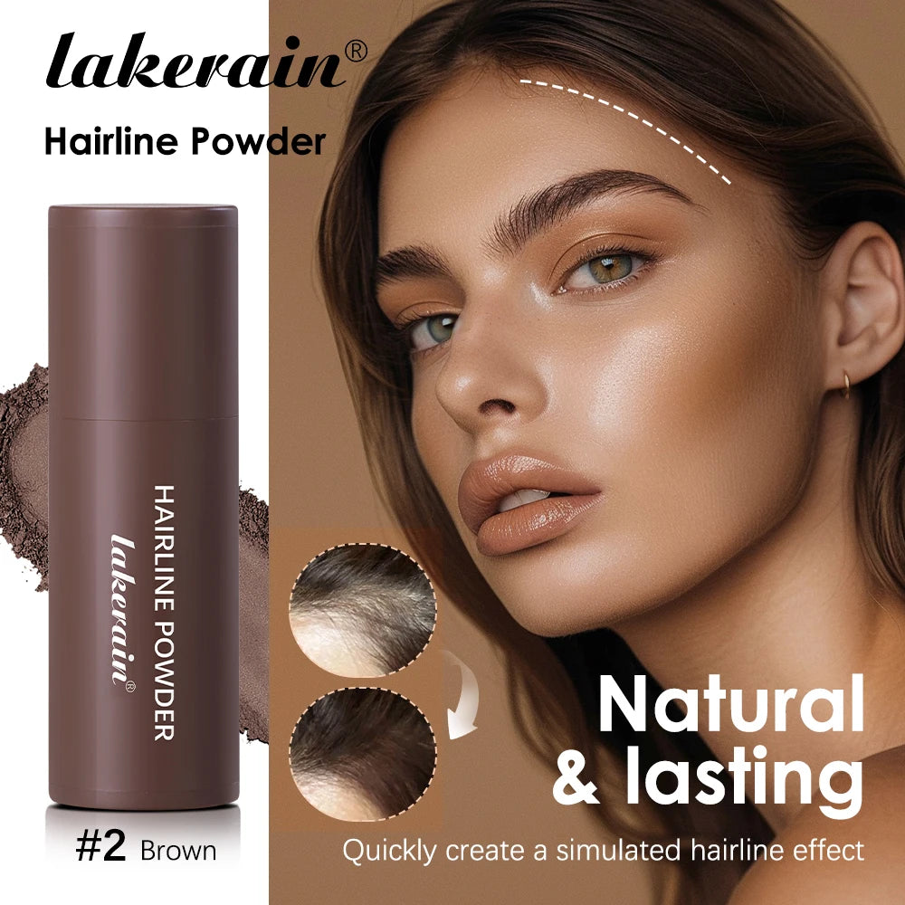 Hairline Powder Long Lasting Shadow Filling Forehead Hair Gaps Waterproof Sweat-proof Fine Powder