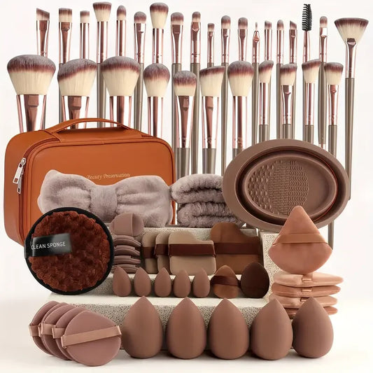 3-20Pcs Premium Foundation Makeup Brushes Set
