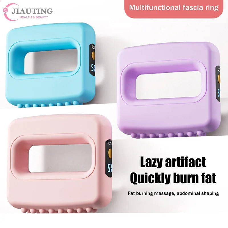 Electric Fascia Ring Massager Full Body Slimming Deep Tissue Vibration Massage
