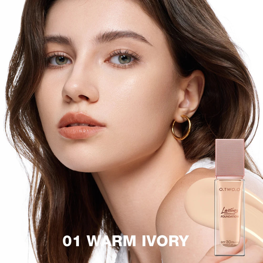Matte Liquid Foundation – Full Coverage, Oil-Control & Waterproof