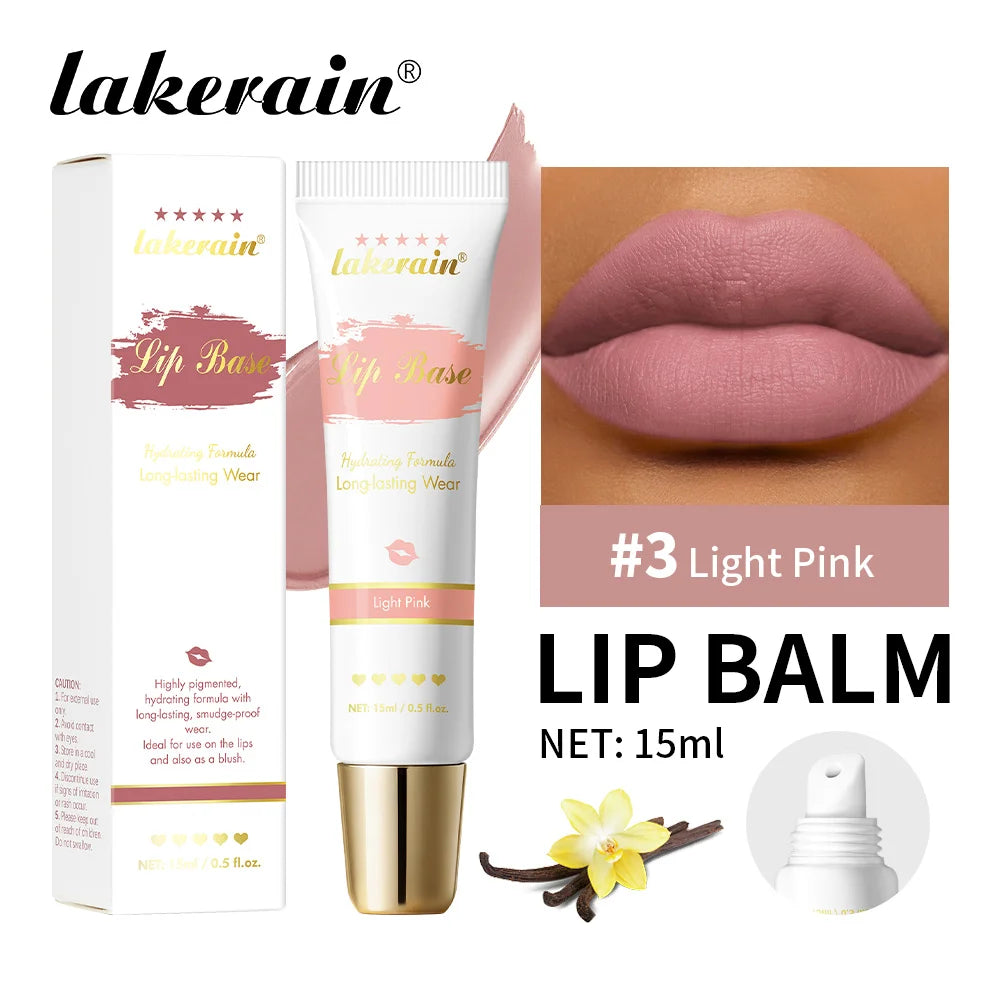 Lakerain Lip Base Cream – Long-Lasting Hydrating Matte 2-in-1 Lip & Cheek