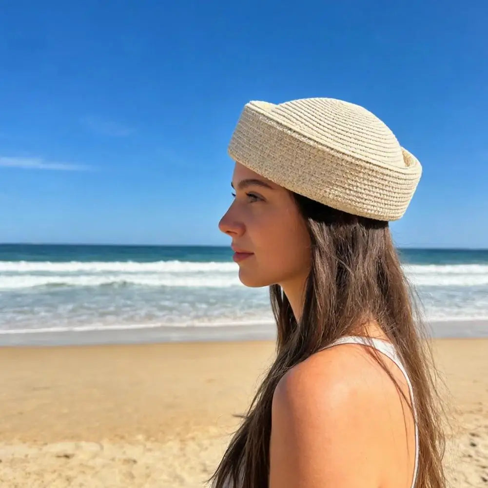 Coselan Retro Artistic Painter Breathable Straw Hat 2026 New Summer