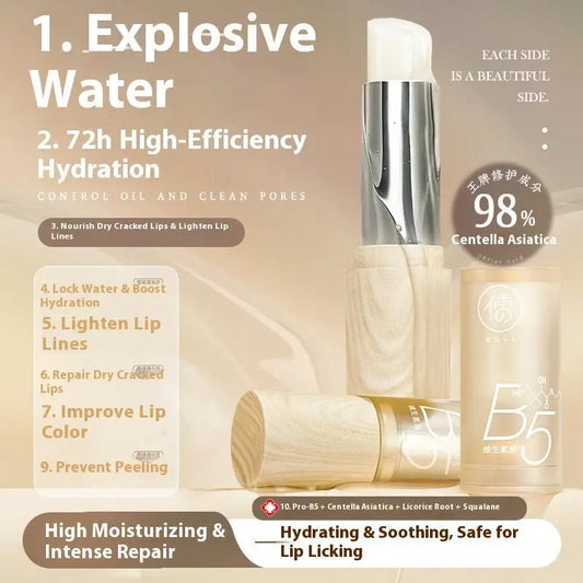 Hydrating Lip Balm – Nourishing, Exfoliating, Anti-Dryness Lip Care