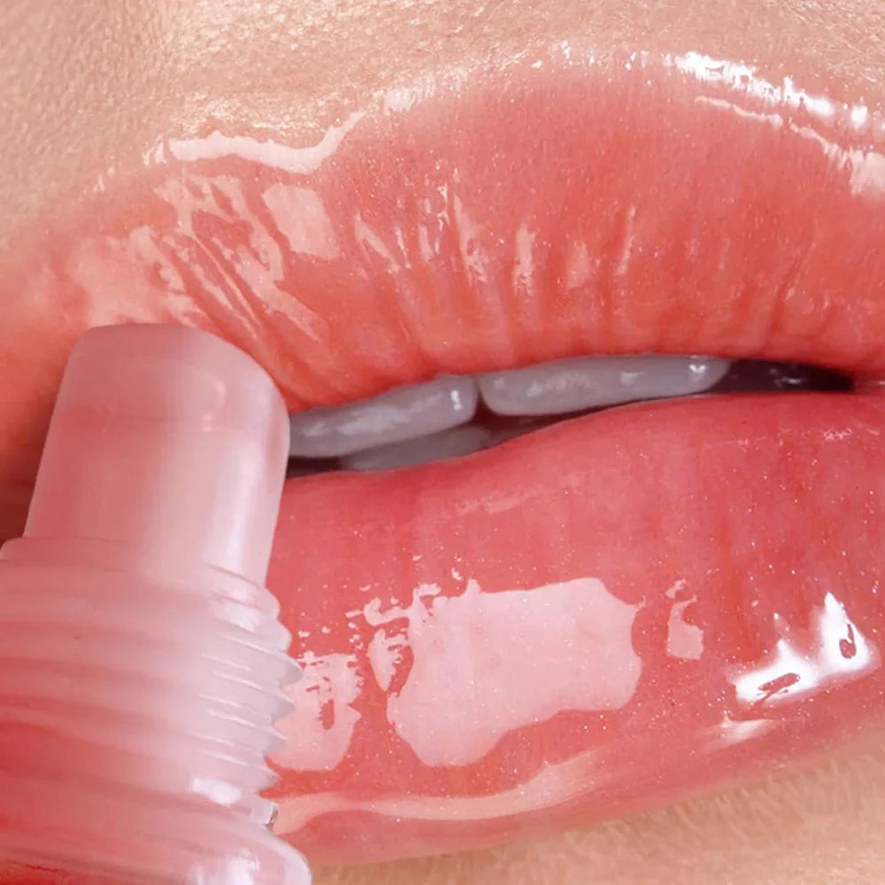 6-Piece Fruity Hydrating Clear Lip Gloss Set – Shiny Lip Gel Oils
