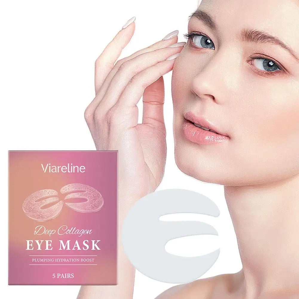Coselan Eye Mask Collagen Peptides Deep Care Reduce Fine Lines Dark Circles