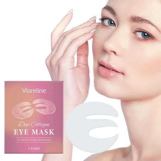 Coselan Eye Mask Collagen Peptides Deep Care Reduce Fine Lines Dark Circles