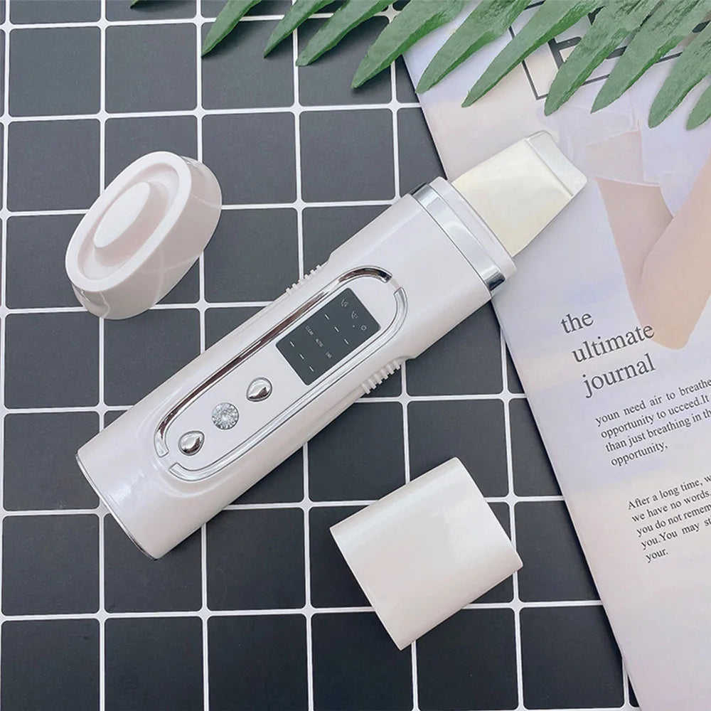 Ultrasonic Skin Scrubber Spatula
