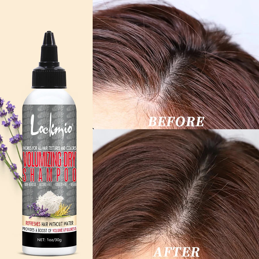Lockmio Volumizing Natural Rice Dry Shampoo