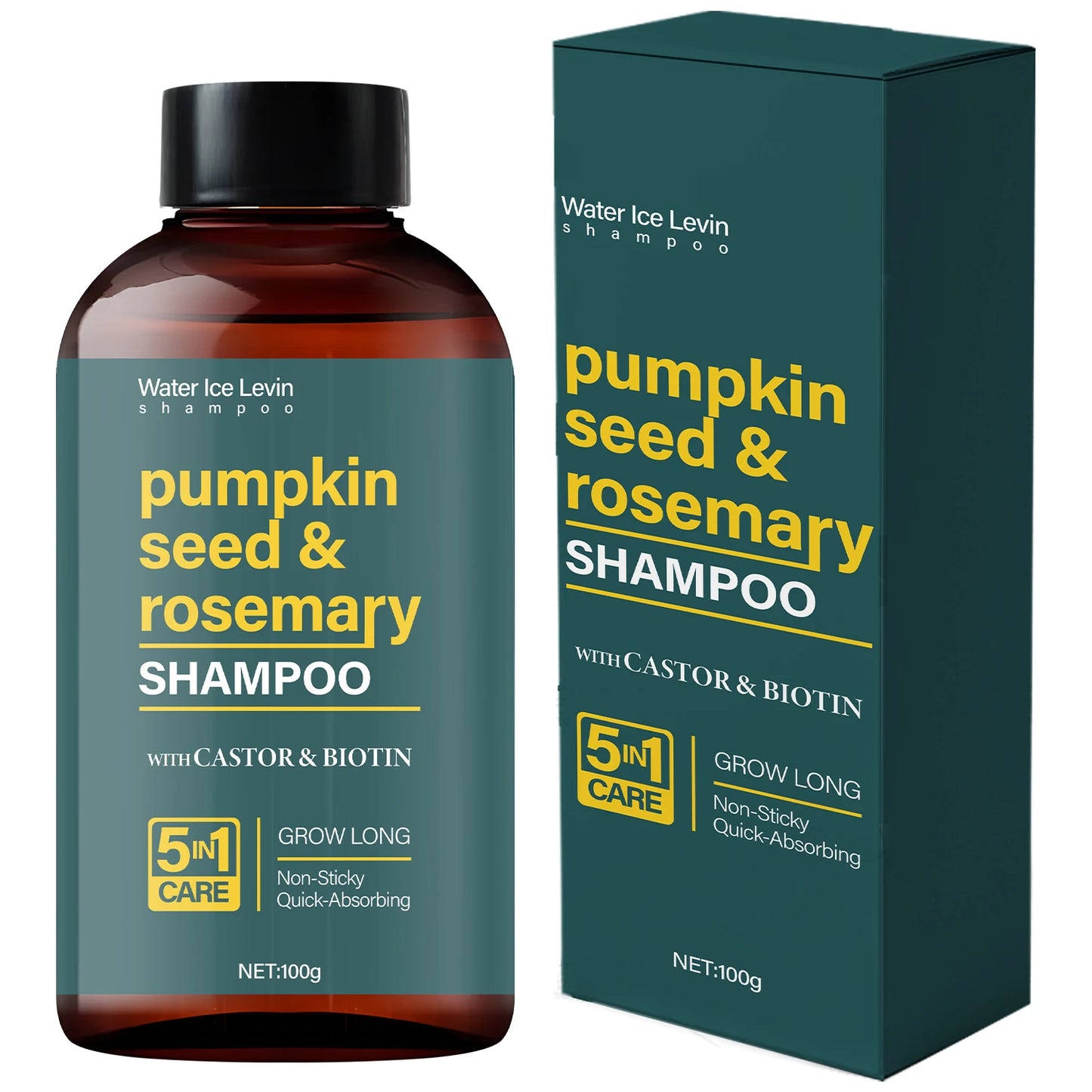 Water Ice Levin Pumpkin Seed & Rosemary Shampoo