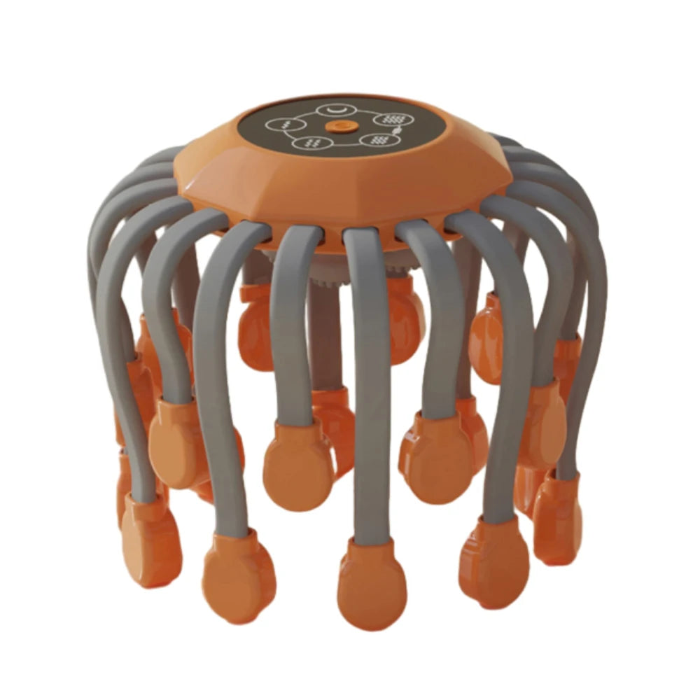 24 Heads Octopus Claw Head Massager Electric Scalp Massager