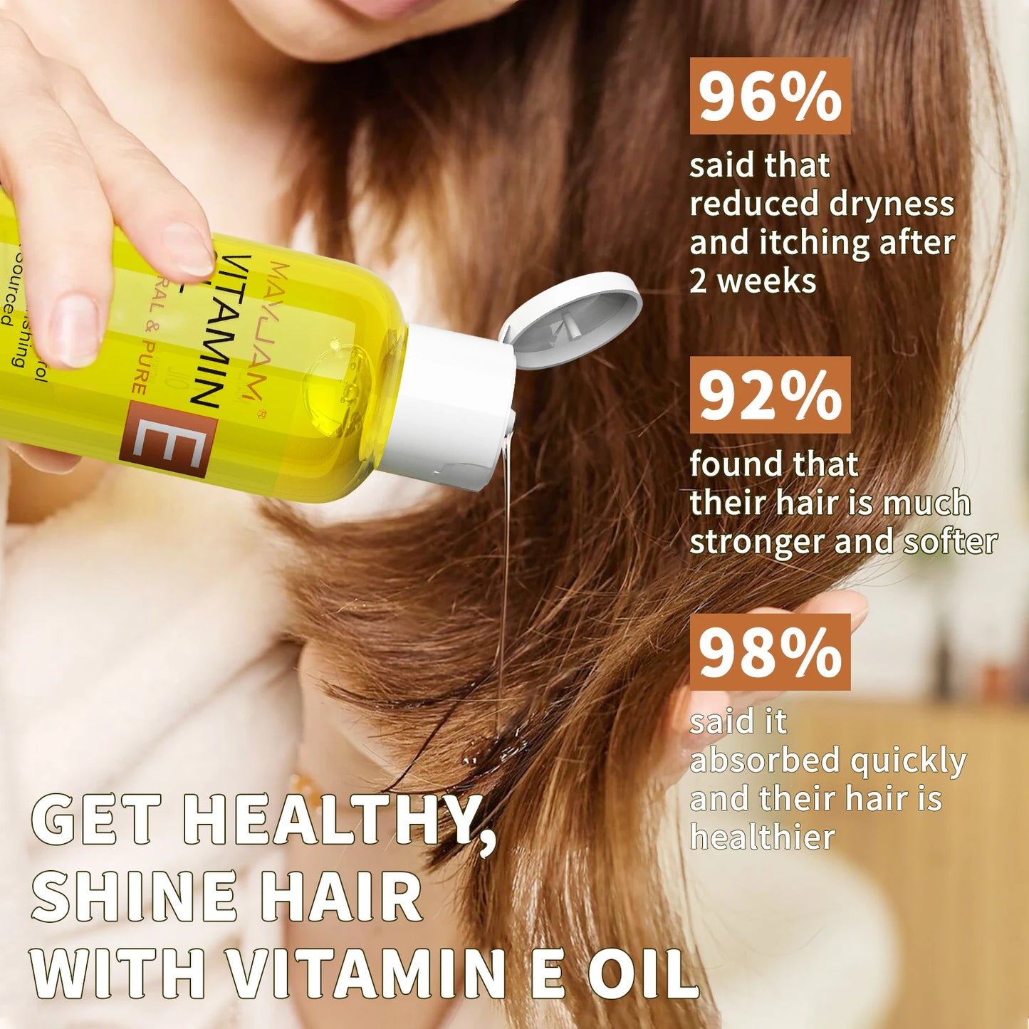 Natural & Pure Vitamin E Face  Oil Skincare Moisturizing