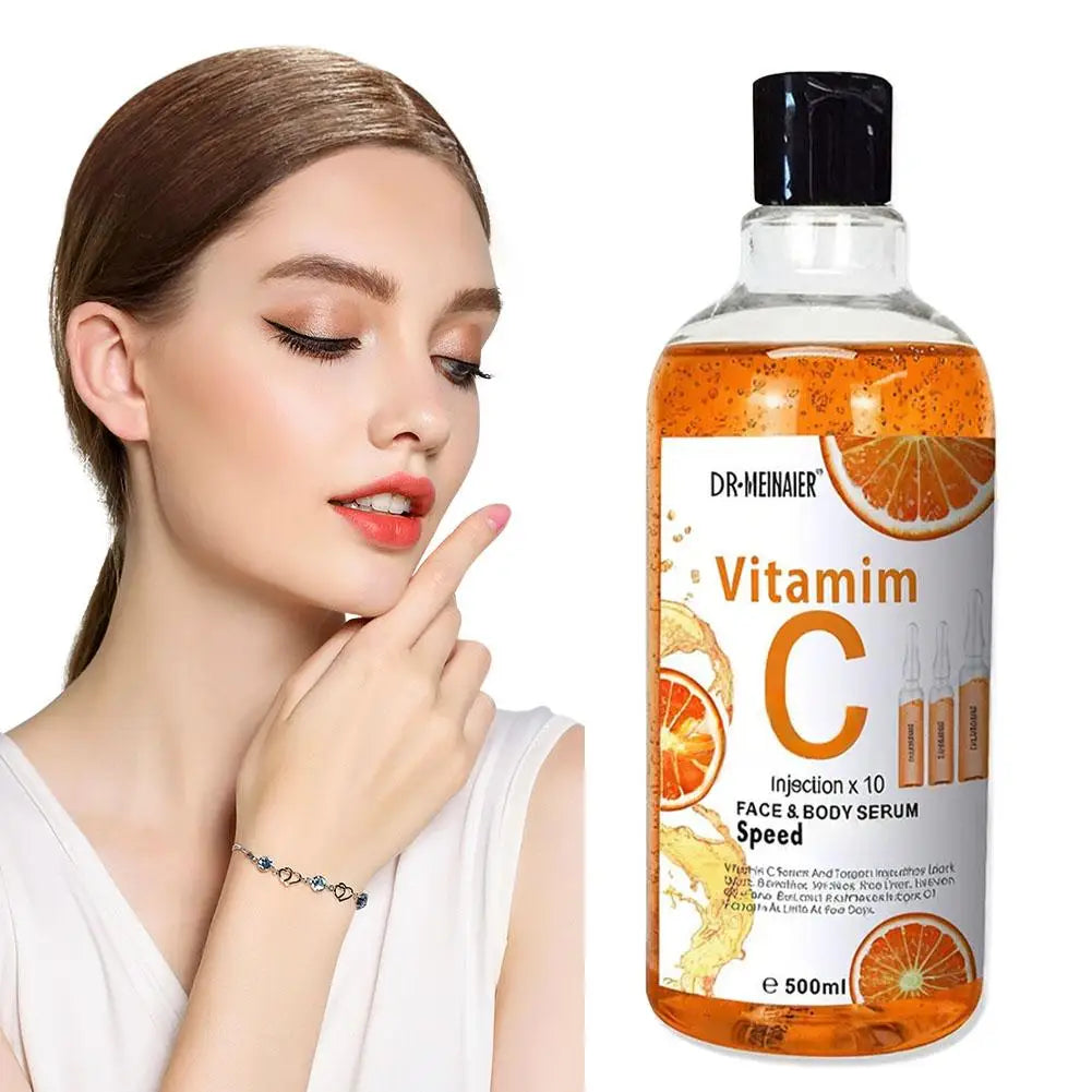 500ml Vitamin C Arbutin Face Serum Moisturizing Dark Spots Remover