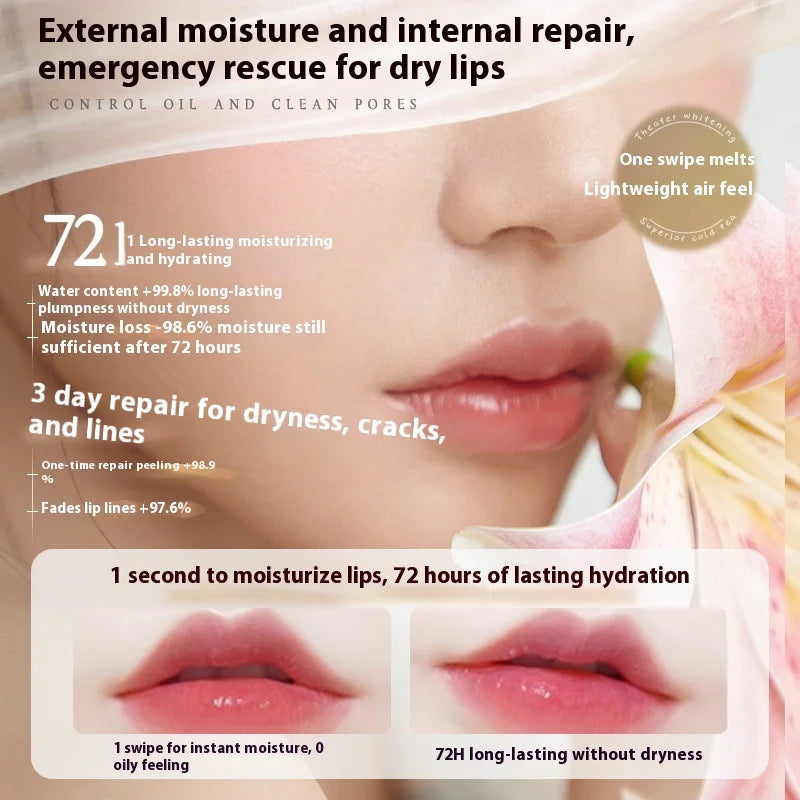 Hydrating Lip Balm – Nourishing, Exfoliating, Anti-Dryness Lip Care