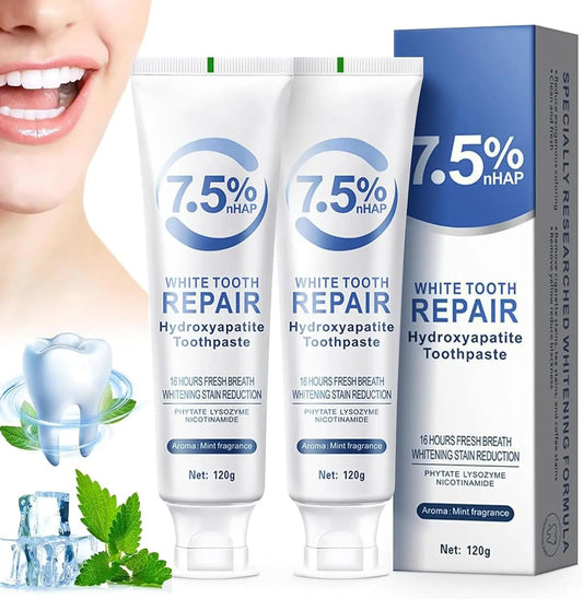 Nano Hydroxyapatite Toothpaste – Fluoride-Free Enamel Repair Paste