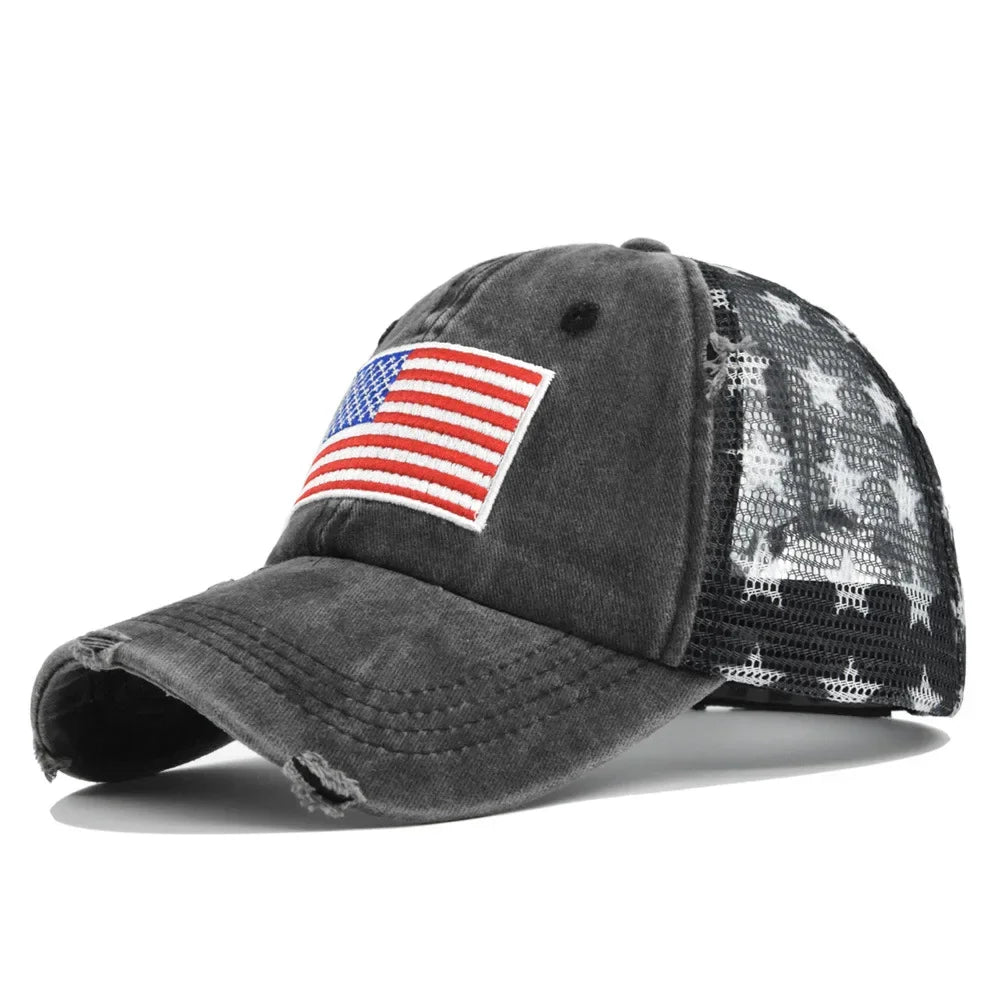 Bold Freedom Ponytail Cap