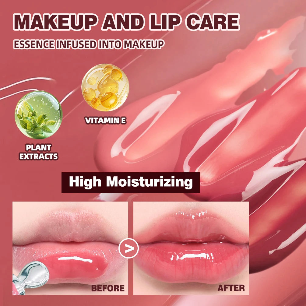 Mirror Pearl Watery Crystal Jelly Lip Gloss