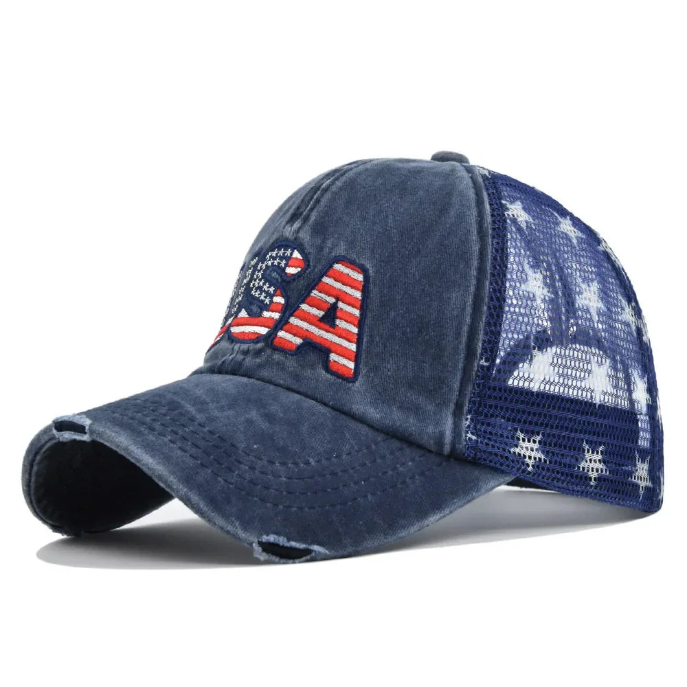 Bold Freedom Ponytail Cap