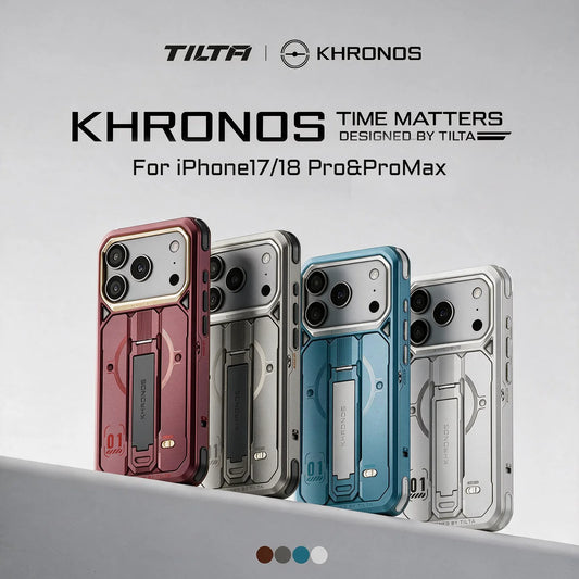 Khronos Core For iPhone 18 Pro/Pro Max Case 17 Pro/Pro Max Interchangeable Magnetic Backplates Kickstand Backplate