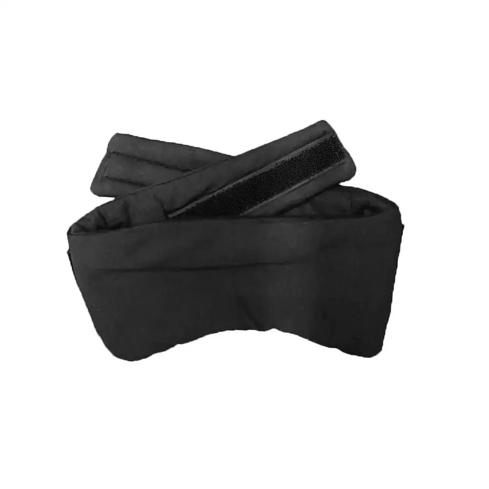 3D Contoured Travel Pillow 100% Blackout Zero Eye Pressure Sleeping Mask  Airplane
