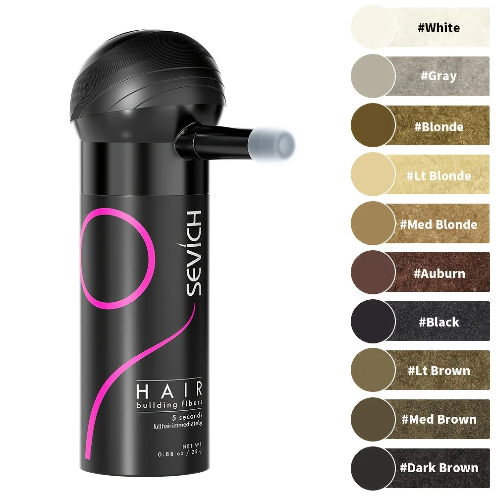 Hair Building Fiber Set Cover Sparse Hair Or Bald Spots Hair Loss Regrowth