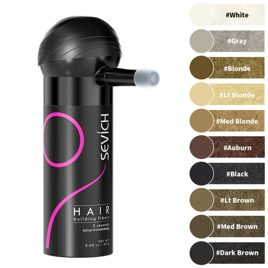 Hair Building Fiber Set Cover Sparse Hair Or Bald Spots Hair Loss Regrowth