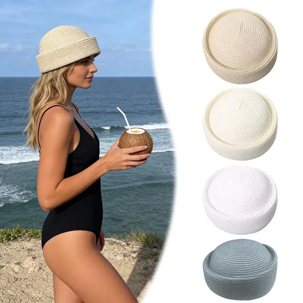 Coselan Retro Artistic Painter Breathable Straw Hat 2026 New Summer