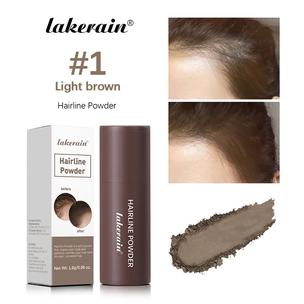 Hairline Powder Long Lasting Shadow Filling Forehead Hair Gaps Waterproof Sweat-proof Fine Powder