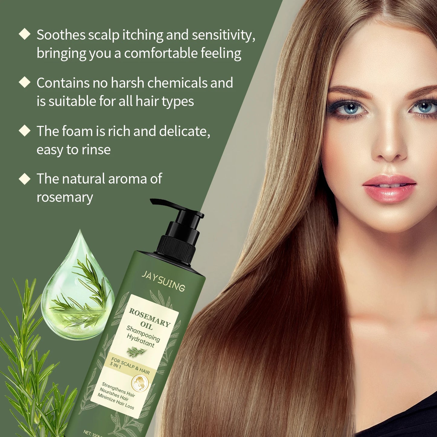 Rosemary Hair Care Set Hair Growth  Shampoo