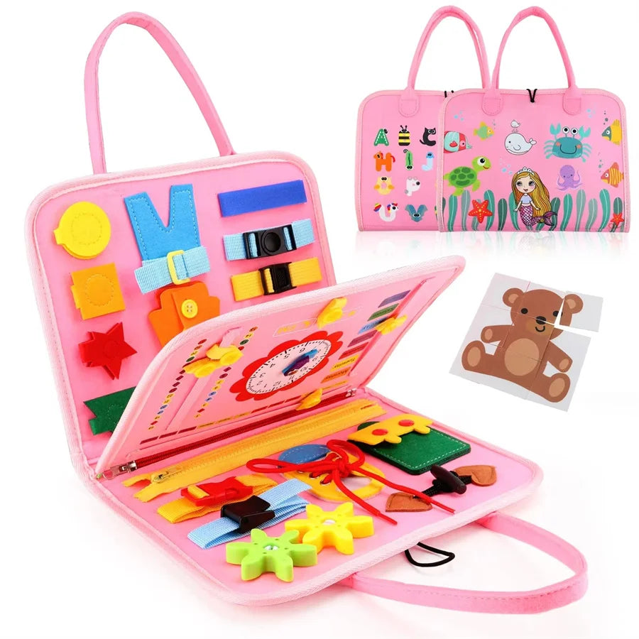 Coselan™ Montessori Busy Board