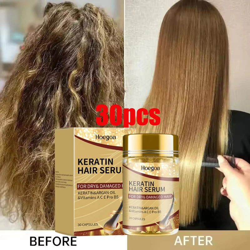 Magic Hair Vitamin Capsule Keratin Oil Fast Restore Hair