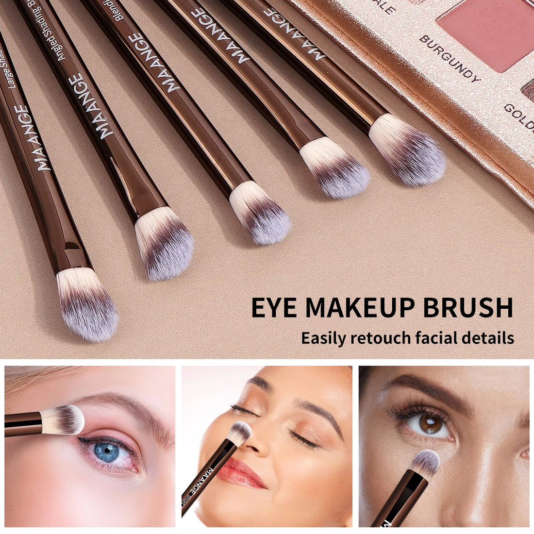 15pcs Makeup Tool 13pcs Makeup Brushes Set Foundation Powder Blush Eyeshadow Brush