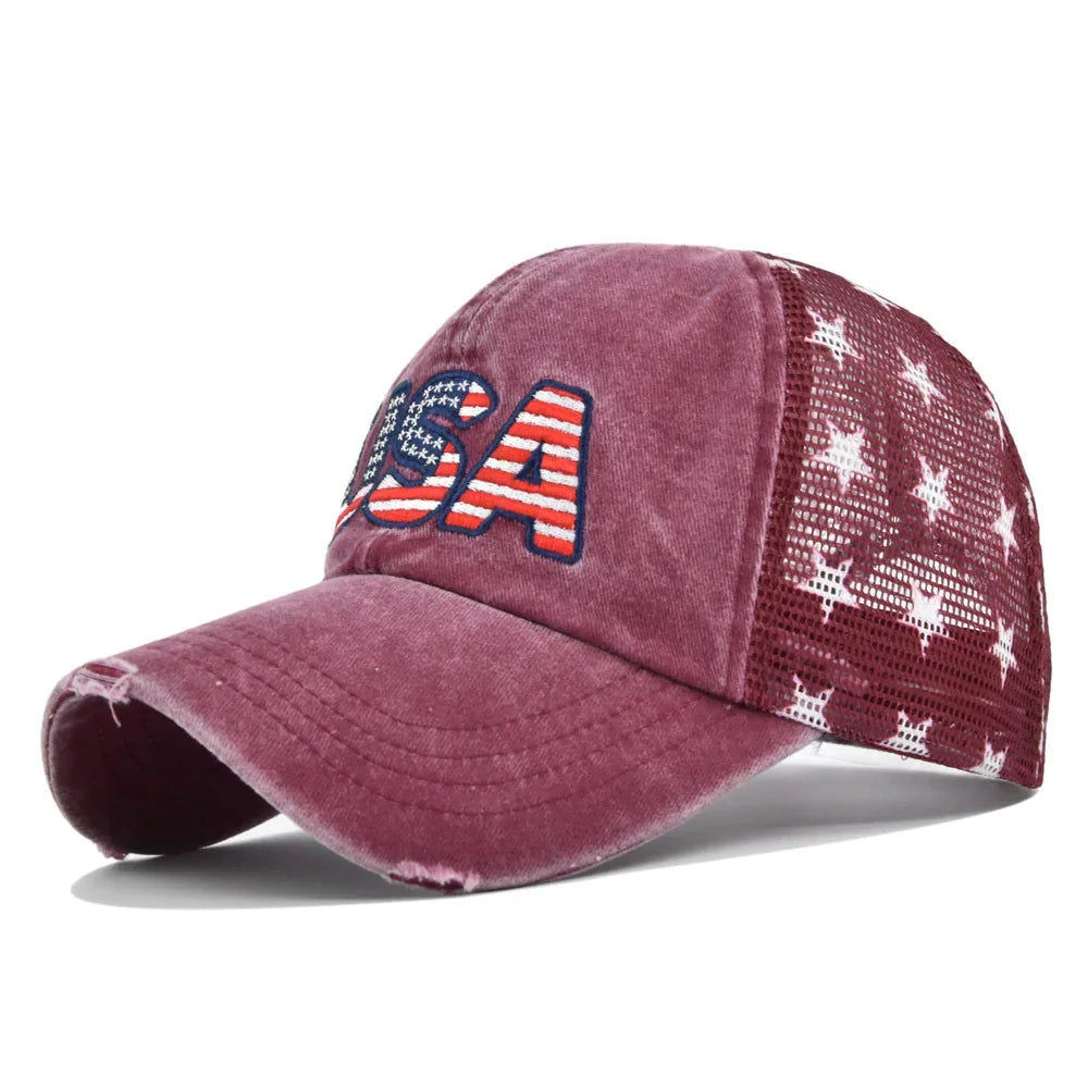 Bold Freedom Ponytail Cap