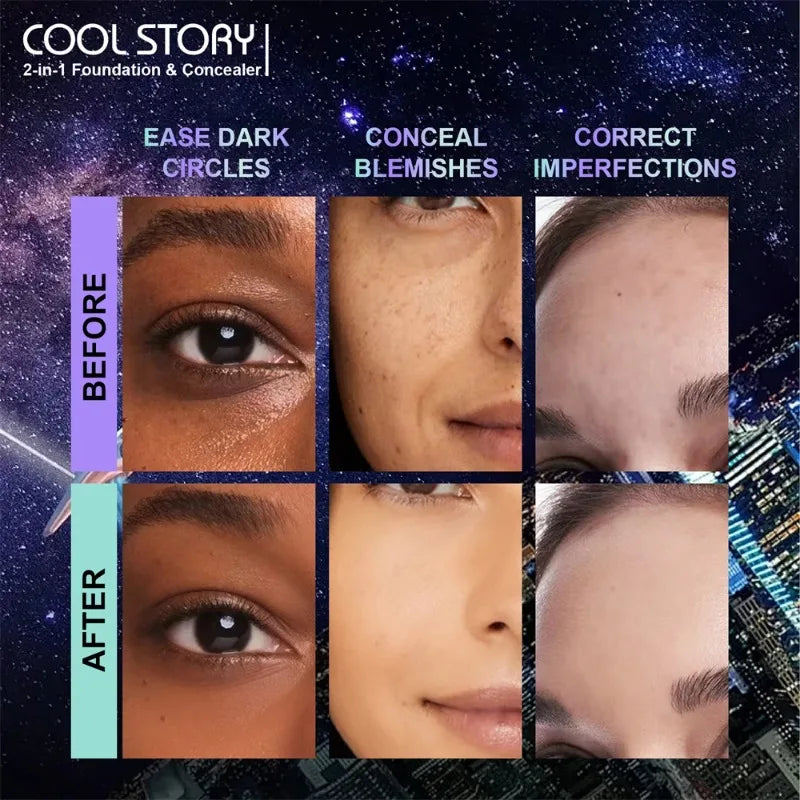 Matte Waterproof BB Cream – Long-Lasting, Hydrating 10-Color Foundation