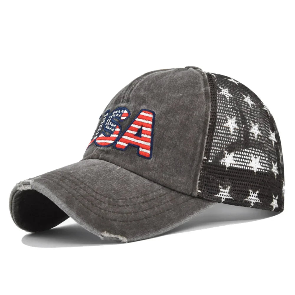 Bold Freedom Ponytail Cap