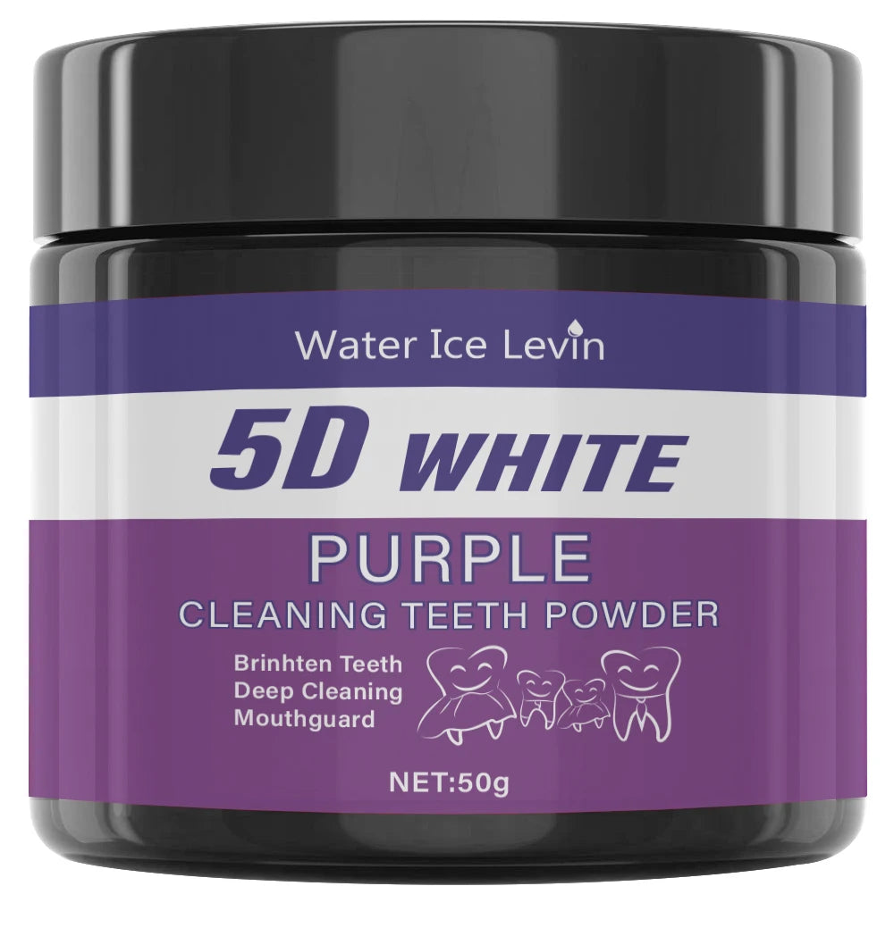 Water Ice Levin Purple Brightening Toothpowder:
