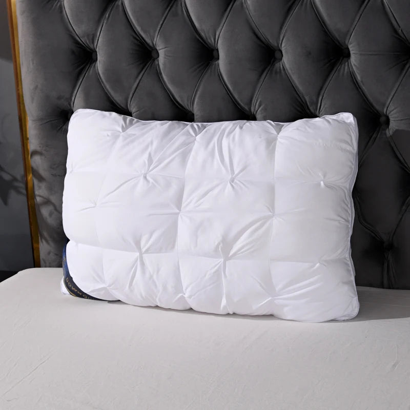 Soft Quilted Checkered Design Pillow