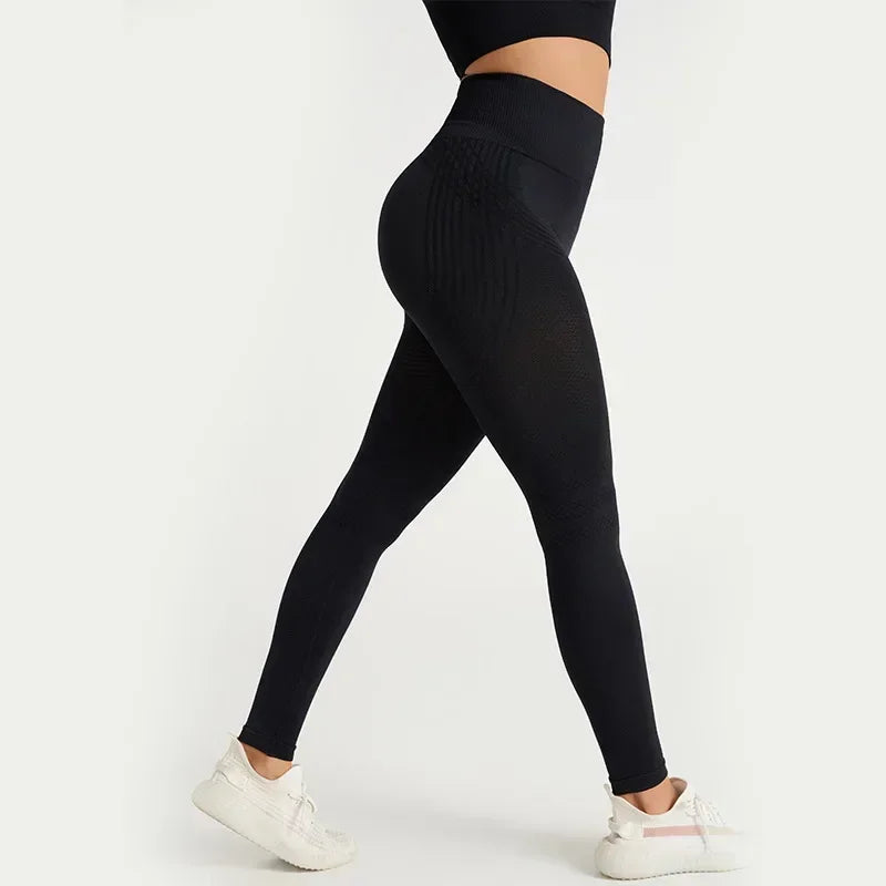 Women Sexy Lines Tight Yoga Pants