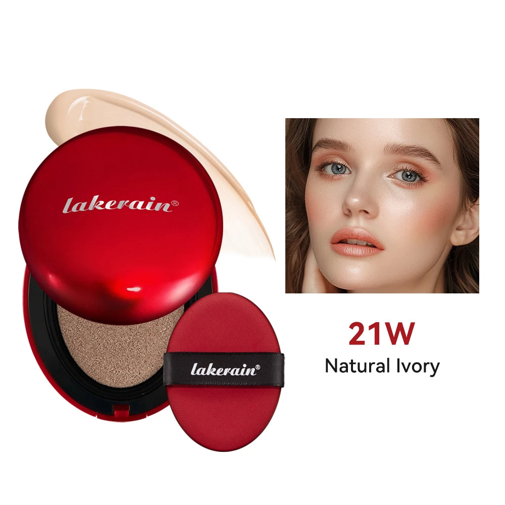 Lakerain Cushion Foundation – Waterproof, Long-Lasting Korean Base Makeup