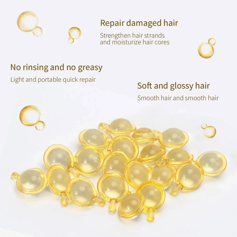 Magic Hair Vitamin Capsule Keratin Oil Fast Restore Hair