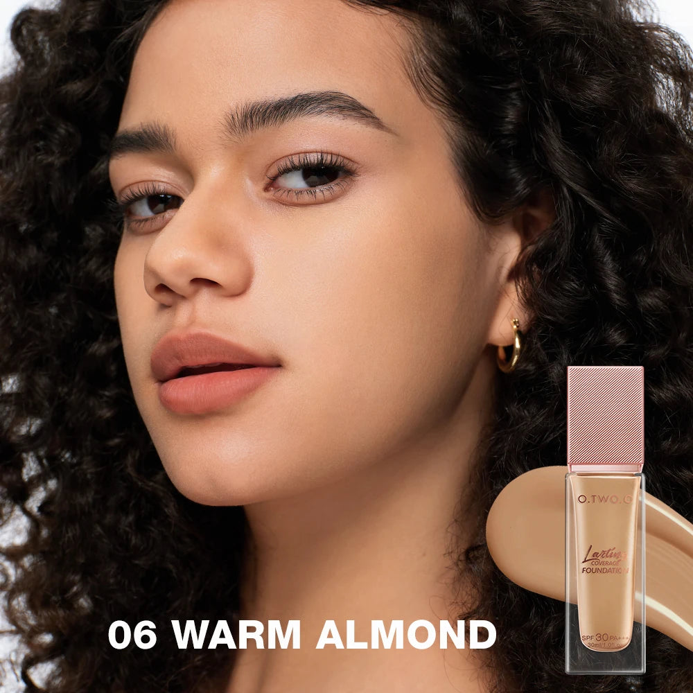 Matte Liquid Foundation – Full Coverage, Oil-Control & Waterproof