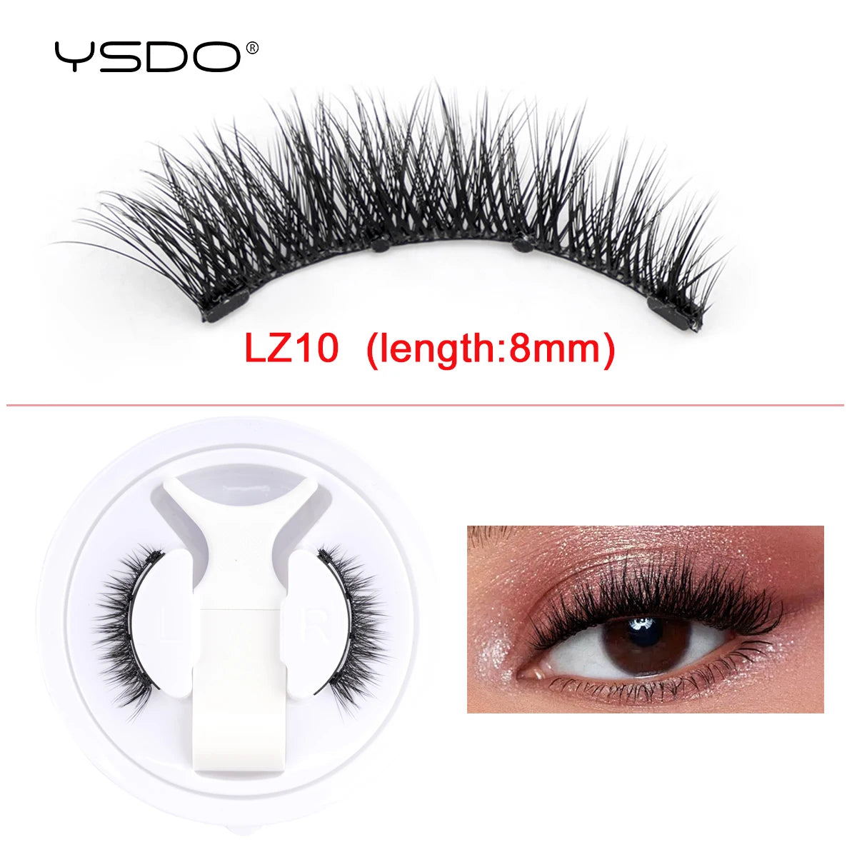 Magnetic Lashes Natural Soft Faux