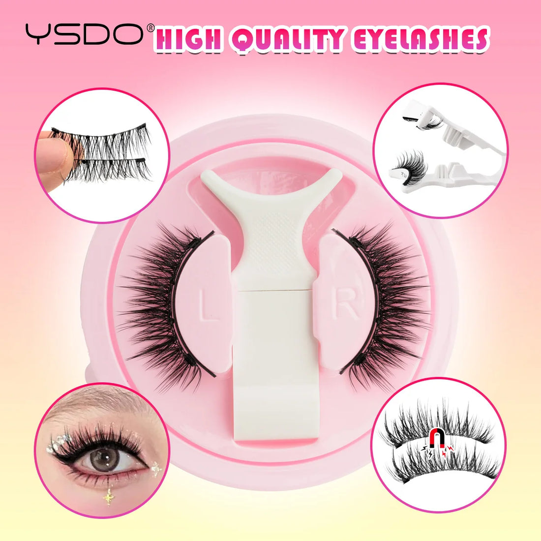 Magnetic Lashes Natural Soft Faux