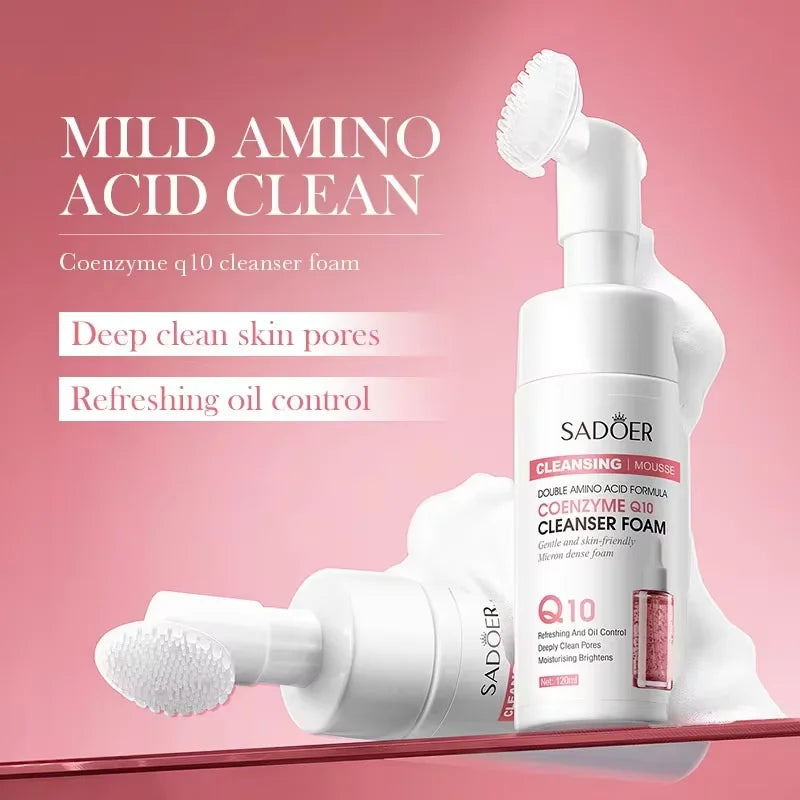 Amino Acid Facial Cleanser Face Wash Foam