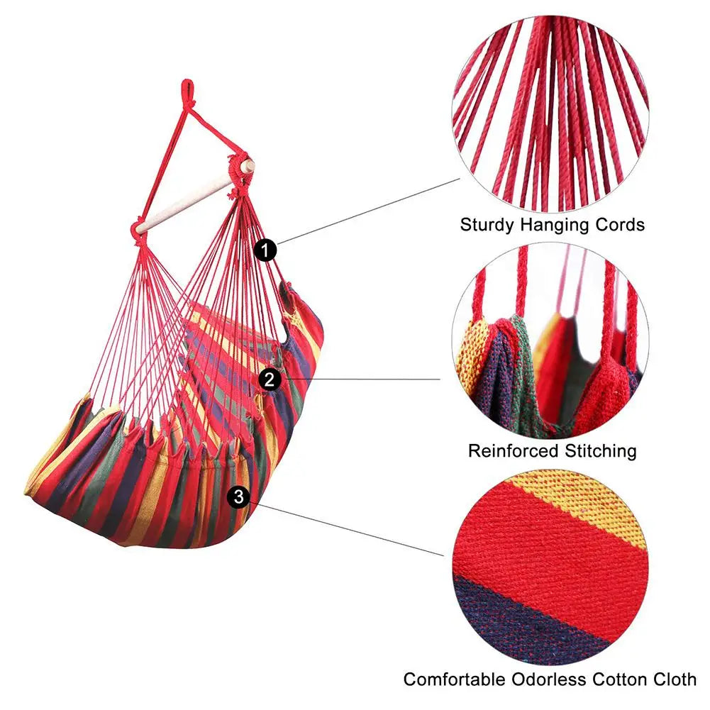 Portable Hammock – Lightweight Camping & Outdoor Travel Hammock for Relaxation