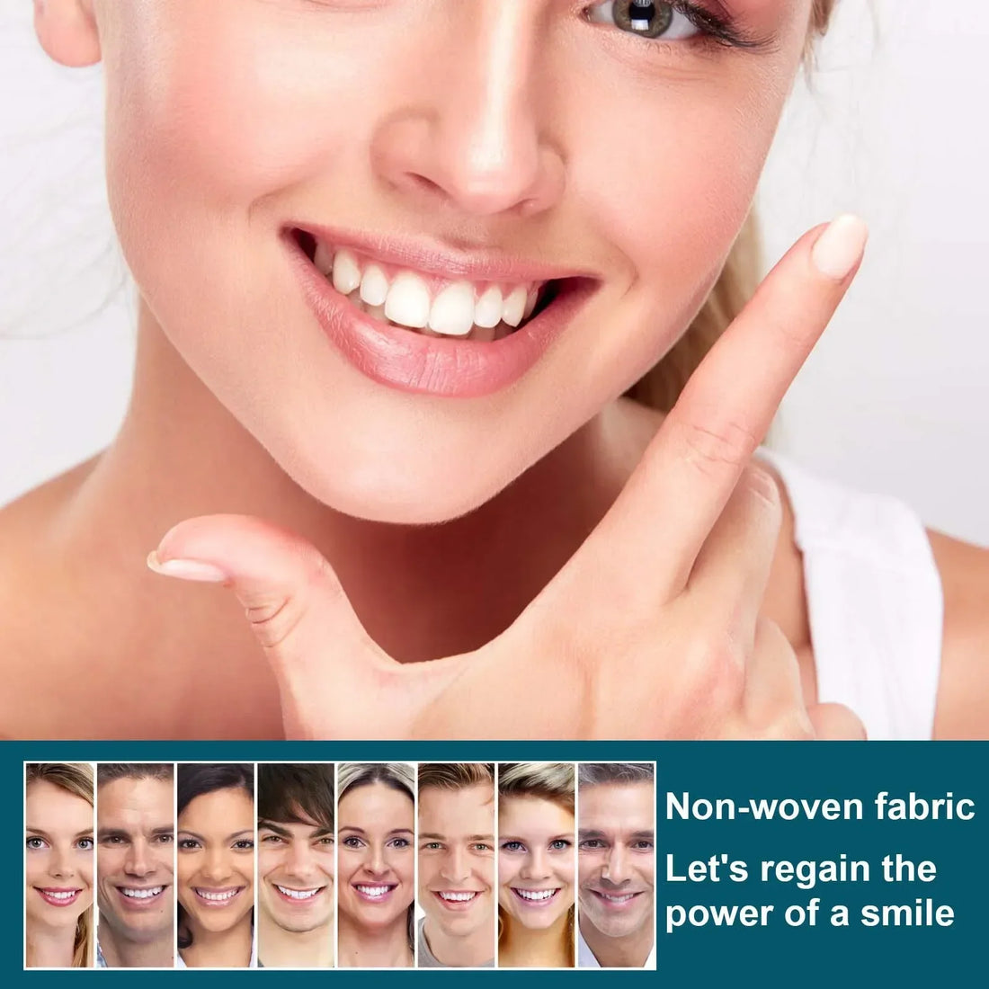 Adjustable Teeth Set Whitening Dentures Perfect Smile