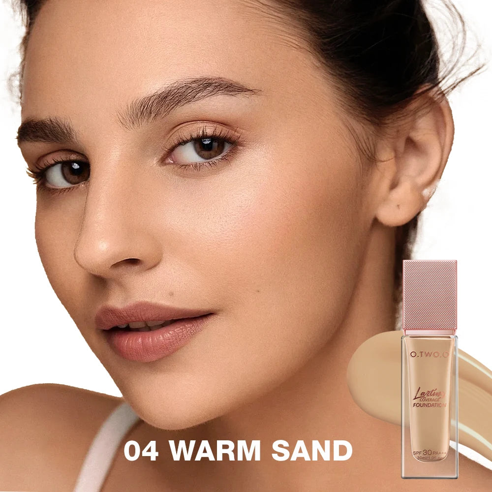 Matte Liquid Foundation – Full Coverage, Oil-Control & Waterproof