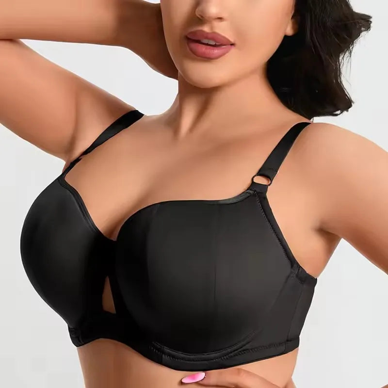Womens Push Up Minimizer Bra Full Cup