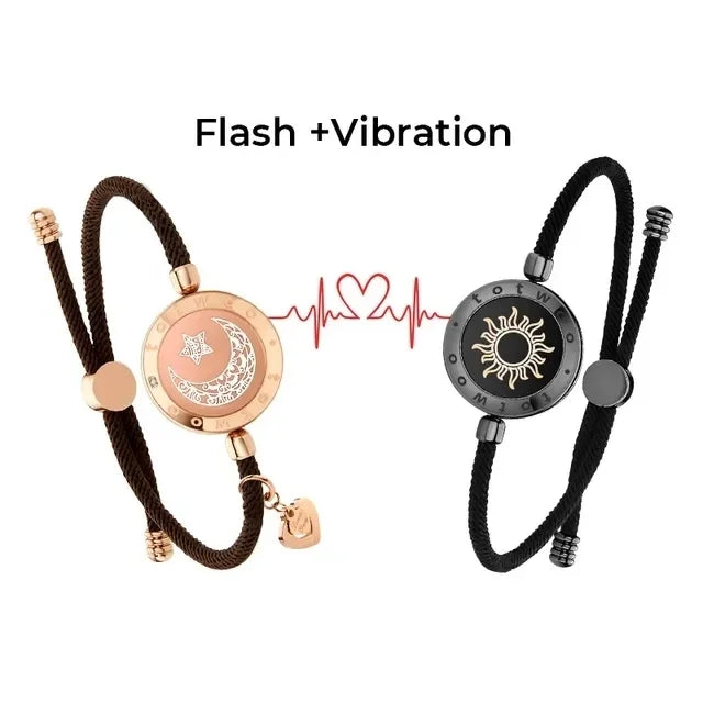 Long Distance Touch Light  Bracelets for Couples