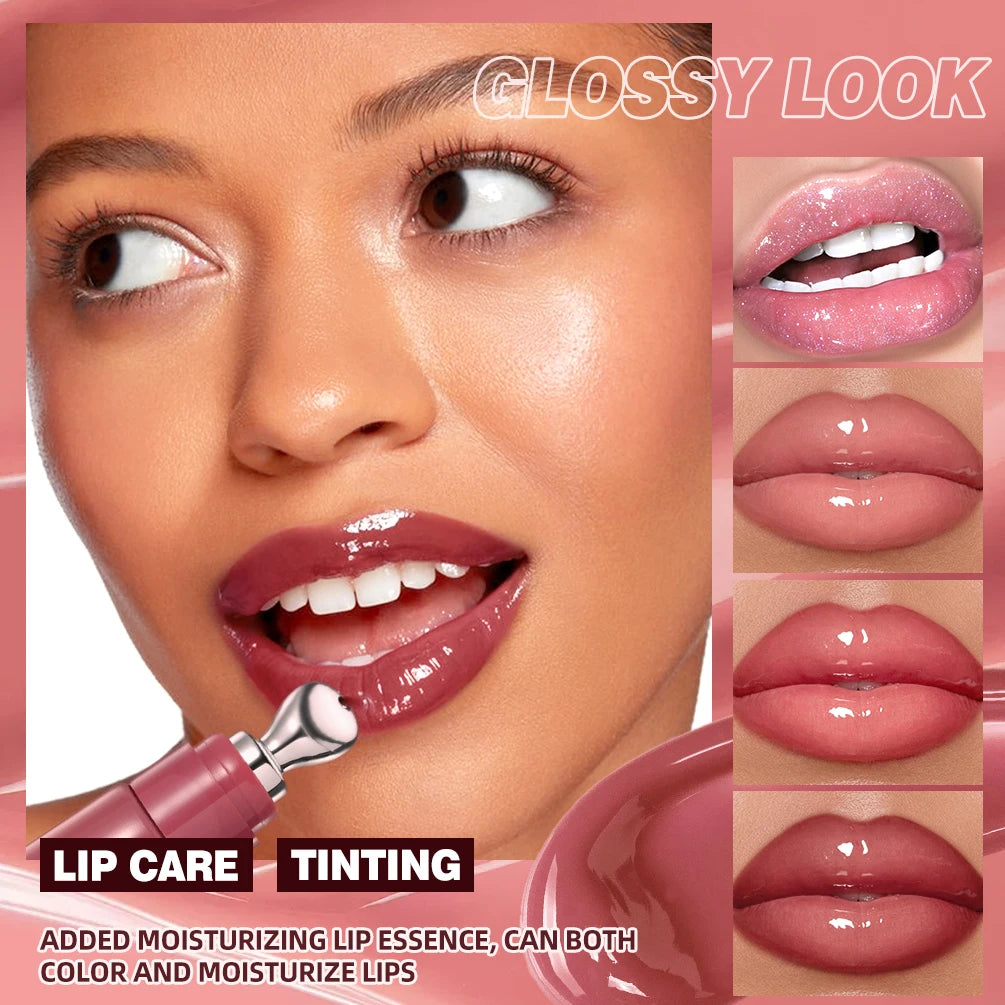 Mirror Pearl Watery Crystal Jelly Lip Gloss